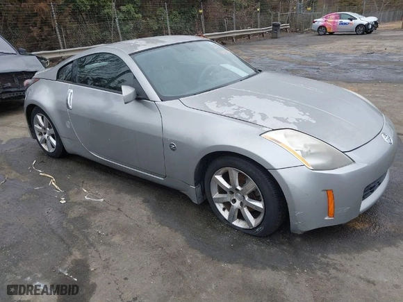 2003 Nissan 350Z Enthusiast with VIN JN1AZ34D43T116865, listed as a IAAI auction lot 41493494 with NaN miles. Bid and sale history available at carsss.com. Image 1.