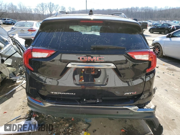 2022 GMC Terrain AT4 z VIN 3GKALYEV4NL301836, wystawiony jako Copart lot #45494515 z przebiegiem 26 987 mil mil oraz Szkoda całkowita • Salvage title. Historia ofert i sprzedaży dostępna na DreamBid. Obrazek 6.