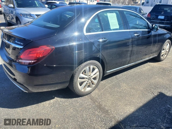 2019 Mercedes-Benz C 300 with VIN 55SWF8EB5KU290580, listed as a Copart auction lot 53017925 with Not Provided miles and Clean Title. Bid and sale history available at carsss.com. Image 4.