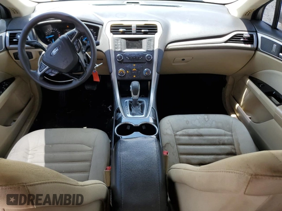 2015 Ford Fusion SE with VIN 3FA6P0H71FR282977, listed as a Copart auction lot 58537195 with 157,721 mi miles and Salvage title. Bid and sale history available at DreamBid. Image 8.