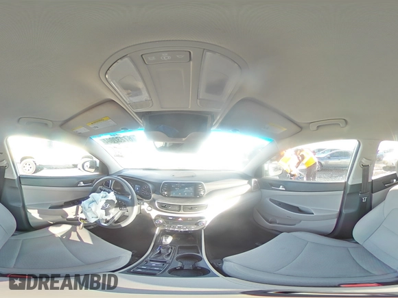 2019 Hyundai Tucson Sport z VIN KM8J3CAL7KU871099, wystawiony jako Copart lot #87232004 z przebiegiem 92 338 mil mil oraz Szkoda całkowita • Salvage title. Historia ofert i sprzedaży dostępna na DreamBid. Obrazek 14.