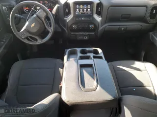 2021 Chevrolet Silverado 1500 Custom with VIN 3GCUYBEF7MG139174, listed as a Copart auction lot 44050065 with 99,372 mi miles and Salvage Title. Bid and sale history available at carsss.com. Image 8.