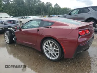 2016 Chevrolet Corvette Z51 3LT z VIN 1G1YM2D72G5115389, wystawiony jako Copart lot #62727045 z przebiegiem 76 872 mil mil oraz Szkoda całkowita • Salvage title. Historia ofert i sprzedaży dostępna na DreamBid. Obrazek 2.