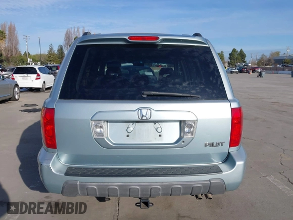 2003 Honda Pilot EX with VIN 2HKYF18463H543326, listed as a IAAI auction lot 41837876 with 215,263 mi miles. Bid and sale history available at carsss.com. Image 16.