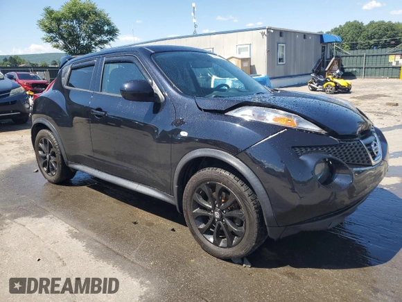 2014 Nissan Juke SL with VIN JN8AF5MV5ET481234, listed as a Copart auction lot 63012025 with 188,729 mi miles and Salvage title. Bid and sale history available at DreamBid. Image 4.