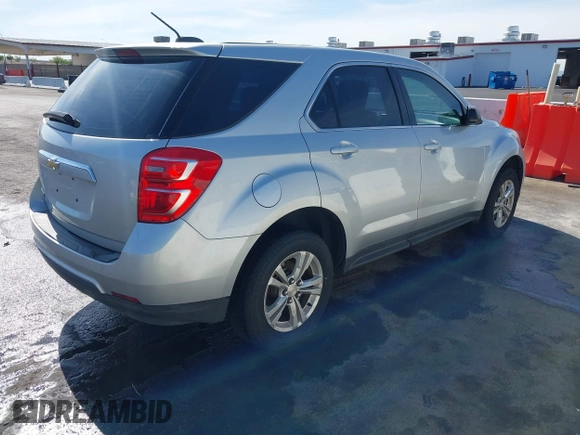 2017 Chevrolet Equinox LS with VIN 2GNALBEK8H1510864, listed as a IAAI auction lot 42167590 with 101,851 mi miles and . Bid and sale history available at carsss.com. Image 4.