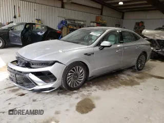 2024 Hyundai Sonata Hybrid Limited with VIN KMHL54JJ0RA088564, listed as a Copart auction lot 47751405 with 12,286 mi miles and Salvage Title. Bid and sale history available at carsss.com. Image 1.