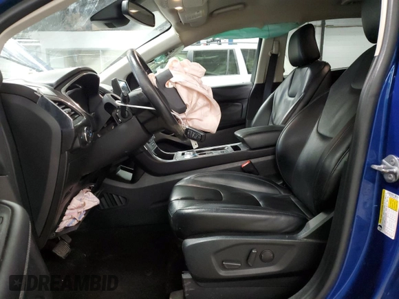2021 Ford Edge Titanium with VIN 2FMPK4K98MBA18841, listed as a Copart auction lot 56207745 with 69,249 mi miles and Salvage title. Bid and sale history available at DreamBid. Image 7.