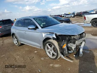 2022 Audi SQ5 Premium with VIN WA1A4AFY9N2130151, listed as a Copart auction lot 70759363 with 7,856 mi miles. Bid and sale history available at carsss.com. Image 4.