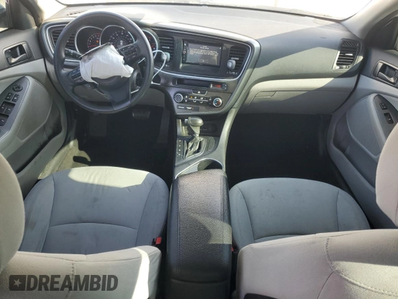 2015 Kia Optima LX with VIN KNAGM4A77F5540430, listed as a Copart auction lot 48704455 with 224,491 mi miles and Salvage Title. Bid and sale history available at carsss.com. Image 8.