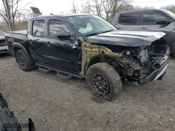2024 Nissan Frontier PRO-4X with VIN 1N6ED1EKXRN600239, listed as a Copart auction lot 53429825 with 16,383 mi miles and Salvage Title. Bid and sale history available at carsss.com. Image 4.