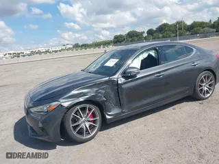 2020 Genesis G70 3.3T with VIN KMTG34LE8LU050941, listed as a IAAI auction lot 41676221 with 36,528 mi miles. Bid and sale history available at carsss.com. Image 17.