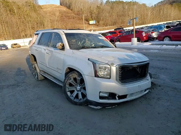 2016 GMC Yukon Denali with VIN 1GKS2CKJ6GR293441, listed as a Copart auction lot 42485905 with 0 mi miles and Salvage Title. Bid and sale history available at carsss.com. Image 11.