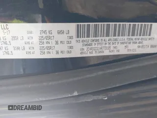 2017 Dodge Grand Caravan SXT with VIN 2C4RDGCG1HR773185, listed as a IAAI auction lot 42201139 with 166,718 mi miles and . Bid and sale history available at DreamBid. Image 9.