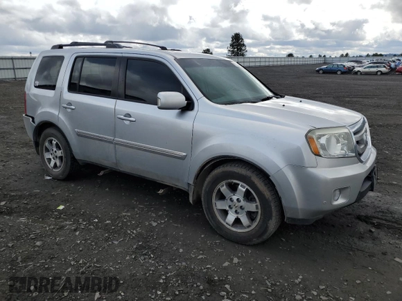 2010 Honda Pilot Touring with VIN 5FNYF4H9XAB010078, listed as a Copart auction lot 51292685 with 341,684 mi miles and Salvage Title. Bid and sale history available at carsss.com. Image 4.