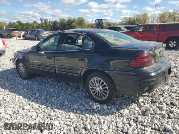 1999 Pontiac Grand Am SE2 with VIN 1G2NE52E2XM732523, listed as a Copart auction lot 75420684 with 124,110 mi miles and Salvage Title. Bid and sale history available at carsss.com. Image 2.