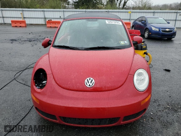 2010 Volkswagen Beetle with VIN 3VWRG3AL7AM010212, listed as a Copart auction lot 52073295 with 75,597 mi miles and Salvage Title. Bid and sale history available at DreamBid. Image 5.