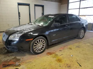 2008 Mercury Milan Premier with VIN 3MEHM08188R662665, listed as a Copart auction lot 45343885 with 248,477 mi miles and Salvage Title. Bid and sale history available at carsss.com. Image 1.