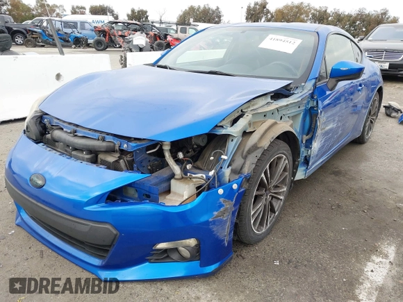 2014 Subaru BRZ Limited with VIN JF1ZCAC14E9604832, listed as a IAAI auction lot 41894512 with 97,729 mi miles. Bid and sale history available at carsss.com. Image 6.