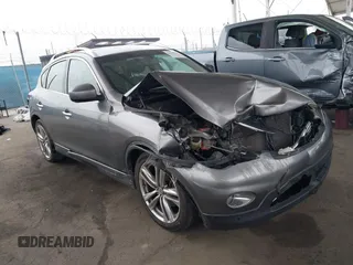 2011 Infiniti EX Journey z VIN JN1AJ0HP0BM802498, wystawiony jako IAAI lot #42172152 z przebiegiem 157 035 mil mil oraz . Historia ofert i sprzedaży dostępna na DreamBid. Obrazek 1.