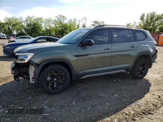 2024 Volkswagen Atlas Peak Edition SEL с VIN 1V2GR2CA8RC583867, выставлен на аукционе Copart как лот 55641005 с пробегом 5 798 миль миль и Списание • Salvage title. История ставок и продаж доступна на DreamBid. Изображение 1.