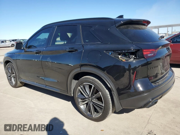 2024 Infiniti QX50 Sport с VIN 3PCAJ5FA1RF101707, выставлен на аукционе Copart как лот 87080944 с пробегом 11 151 миль миль и Списание • Salvage title. История ставок и продаж доступна на DreamBid. Изображение 2.