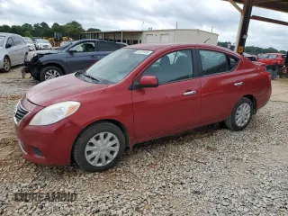 2013 Nissan Versa SV with VIN 3N1CN7AP7DL819599, listed as a Copart auction lot 61010455 with 168,410 mi miles and Salvage title. Bid and sale history available at DreamBid. Image 1.