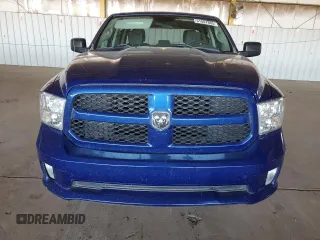 2018 Ram 1500 Express with VIN 1C6RR6FG5JS280628, listed as a Copart auction lot 61007805 with 128,470 mi miles and Salvage title. Bid and sale history available at DreamBid. Image 5.