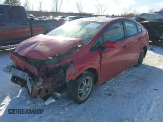 2010 Toyota Prius II with VIN JTDKN3DU6A1227200, listed as a IAAI auction lot 41292342 with 292,531 mi miles. Bid and sale history available at carsss.com. Image 2.