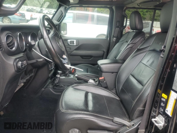 2020 Jeep Gladiator Overland with VIN 1C6HJTFG1LL172604, listed as a Copart auction lot 59883565 with 176,831 mi miles and Salvage title. Bid and sale history available at DreamBid. Image 7.