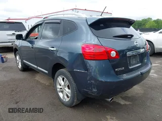 2013 Nissan Rogue S with VIN JN8AS5MV6DW628699, listed as a IAAI auction lot 42238159 with 239,632 mi miles and . Bid and sale history available at DreamBid. Image 3.