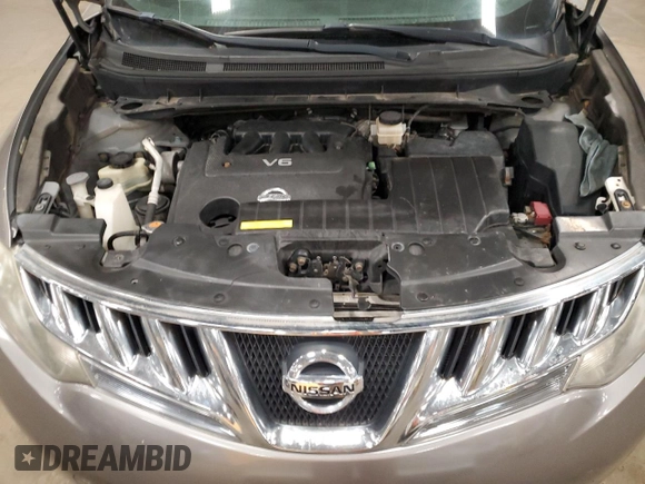 2009 Nissan Murano S with VIN JN8AZ18WX9W145005, listed as a Copart auction lot 54900095 with 188,507 mi miles and Clean Title. Bid and sale history available at carsss.com. Image 12.