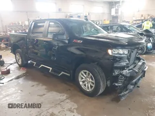 2019 Chevrolet Silverado 1500 RST with VIN 3GCUYEED9KG133843, listed as a IAAI auction lot 41848649 with 57,066 mi miles and . Bid and sale history available at DreamBid. Image 1.