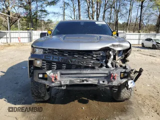 2020 Chevrolet Silverado 1500 Custom Trail Boss with VIN 3GCPYCEF5LG282805, listed as a Copart auction lot 50060805 with 119,379 mi miles and Salvage Title. Bid and sale history available at DreamBid. Image 5.