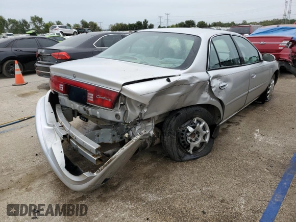 2004 Buick Century Custom with VIN 2G4WS52J741232513, listed as a Copart auction lot 72735954 with 158,198 mi miles and Salvage Title. Bid and sale history available at carsss.com. Image 3.