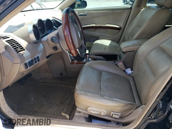 2005 Nissan Maxima 3.5 SL with VIN 1N4BA41E15C835186, listed as a Copart auction lot 64555314 with 163,338 mi miles and Salvage Title. Bid and sale history available at carsss.com. Image 7.