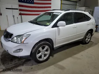 2004 Lexus RX 330 with VIN 2T2HA31U34C032595, listed as a Copart auction lot 50600405 with 189230 miles and Salvage Title. Bid and sale history available at carsss.com. Image 1.