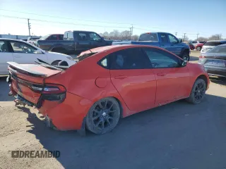 2016 Dodge Dart SXT Sport with VIN 1C3CDFFA1GD822527, listed as a Copart auction lot 44443235 with Not Provided miles and Salvage Title. Bid and sale history available at DreamBid. Image 3.