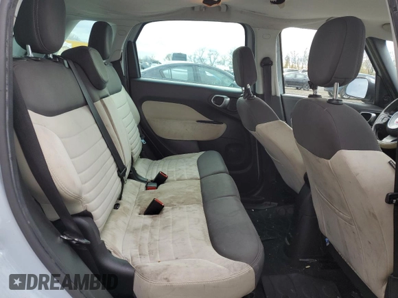 2014 FIAT 500L Easy with VIN ZFBCFABHXEZ009377, listed as a Copart auction lot 81530394 with 149,194 mi miles and Salvage Title. Bid and sale history available at DreamBid. Image 10.