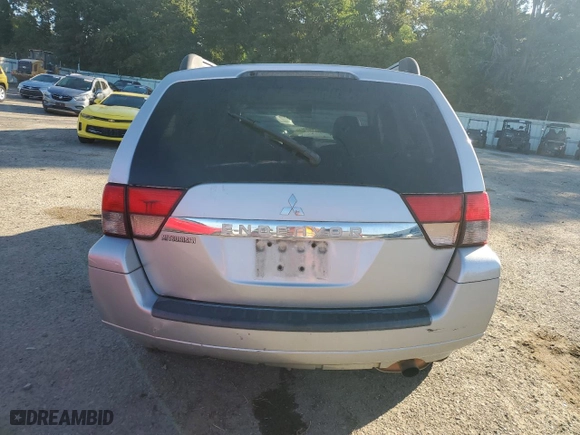 2011 Mitsubishi Endeavor LS with VIN 4A4JN2AS6BE035044, listed as a Copart auction lot 73739274 with 190,316 mi miles and Salvage Title. Bid and sale history available at carsss.com. Image 6.