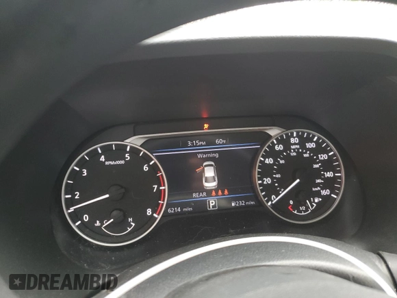 2024 Nissan Sentra SV with VIN 3N1AB8CV7RY362241, listed as a Copart auction lot 57990825 with 6,214 mi miles and Salvage title. Bid and sale history available at DreamBid. Image 9.