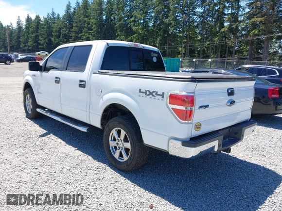 2013 Ford F-150 XL with VIN 1FTFW1ET7DKF53580, listed as a IAAI auction lot 42637967 with 125,998 mi miles and . Bid and sale history available at DreamBid. Image 3.