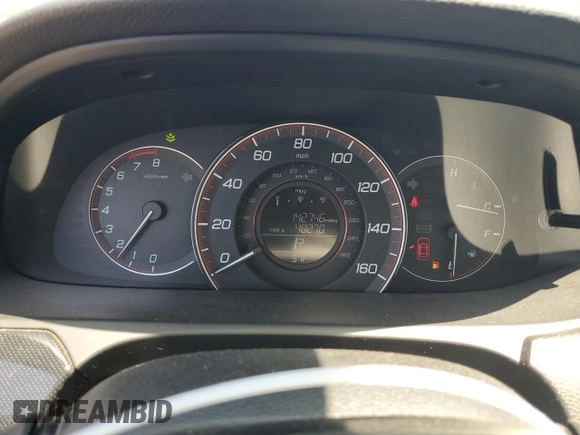 2015 Honda Accord Sport with VIN 1HGCR2F54FA257989, listed as a Copart auction lot 56375705 with 142,746 mi miles and Salvage Title. Bid and sale history available at DreamBid. Image 9.