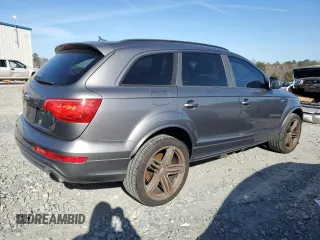 2013 Audi Q7 3.0T S line Prestige with VIN WA1DGAFE4DD006754, listed as a Copart auction lot 47100335 with 143,063 mi miles and Salvage Title. Bid and sale history available at carsss.com. Image 2.