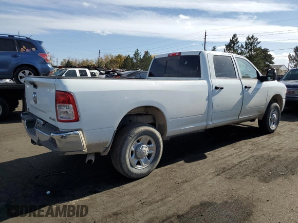 2023 Ram 2500 Tradesman with VIN 3C6UR5HJXPG519409, listed as a Copart auction lot 78076324 with 41,453 mi miles and Salvage Title. Bid and sale history available at carsss.com. Image 3.
