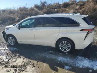 2021 Toyota Sienna Limited with VIN 5TDZSKFC5MS005700, listed as a Copart auction lot 87312734 with 46,623 mi miles and Salvage Title. Bid and sale history available at DreamBid. Image 2.