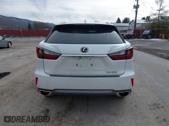 2017 Lexus RX with VIN 2T2BZMCA9HC081393, listed as a IAAI auction lot 41649496 with 137,378 mi miles. Bid and sale history available at carsss.com. Image 16.