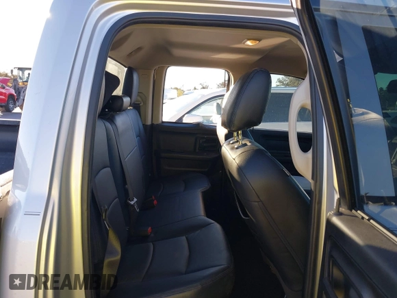 2017 Ram 1500 Express with VIN 1C6RR7FG2HS560135, listed as a IAAI auction lot 41240970 with 115,834 mi miles. Bid and sale history available at carsss.com. Image 8.