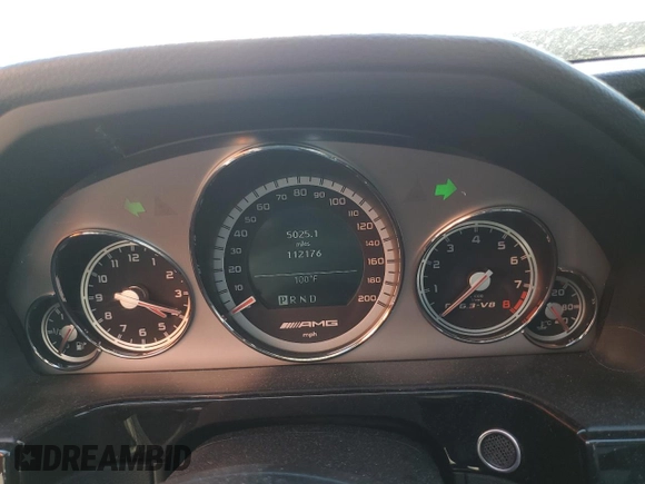2010 Mercedes-Benz E 63 AMG with VIN WDDHF7HBXAA149436, listed as a Copart auction lot 68736984 with 112,176 mi miles and Salvage title. Bid and sale history available at DreamBid. Image 9.