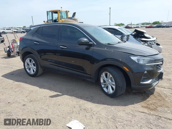 2023 Buick Encore GX Preferred with VIN KL4MMBS28PB153816, listed as a IAAI auction lot 41868337 with 19,605 mi miles and . Bid and sale history available at DreamBid. Image 1.